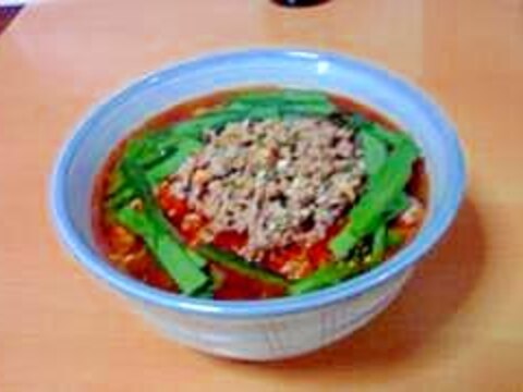 即席麺で台湾ラーメン 辛 レシピ 作り方 By Kiyosi214 楽天レシピ